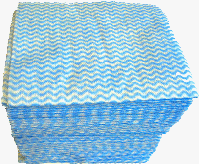 New from www.wipersupply.com - Cottonette Folded Towels - wavy line pattern - in a new smaller size! Medium size towels are 355mm x 420mm - quarter-folded. This reduces the unit cost, making this product ideal for those highly price sensitive situations!